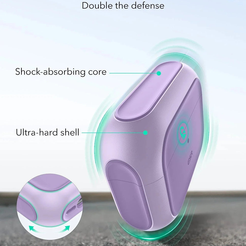 Futrola ESR Orbit Hybrid za Apple AirPods Pro 3, Ljubičasta