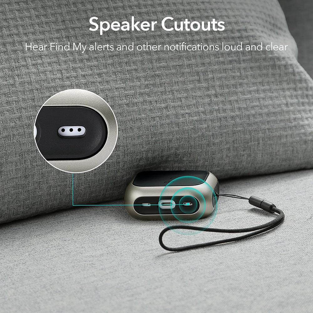 Futrola ESR Orbit Hybrid za Apple AirPods Pro Series, Siva