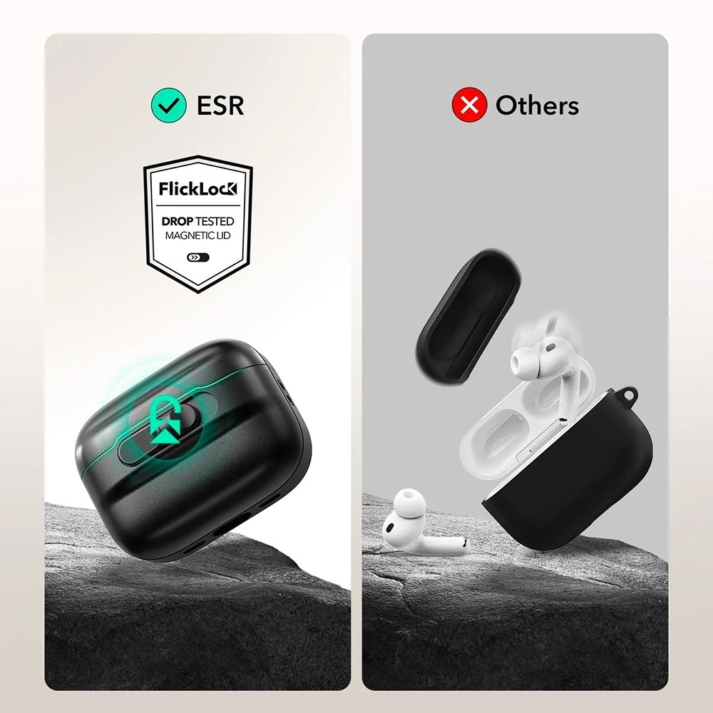 Futrola ESR Pulse Magnetic FlickLock za Apple AirPods Pro 3, Bela