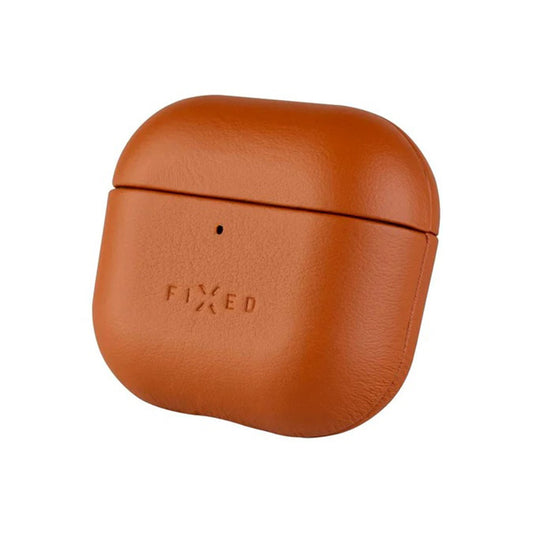 Futrola Fixed PodsLeather za Apple AirPods 4, Braon