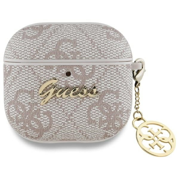 Futrola Guess 4G Charm za Apple AirPods 4, Roze