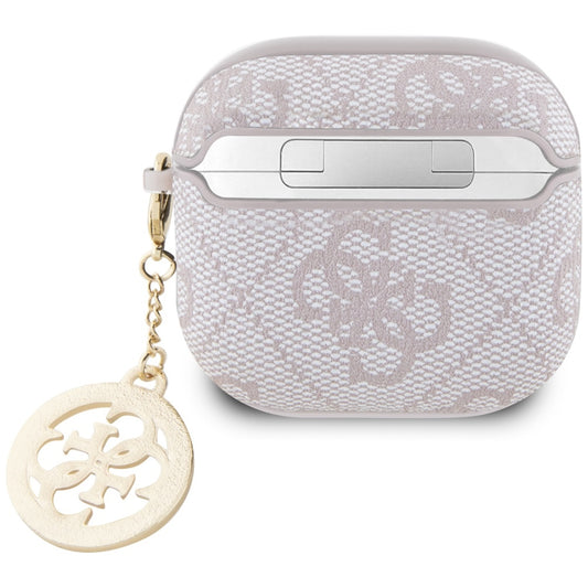 Futrola Guess 4G Strass Charm za Apple AirPods 4, Roze