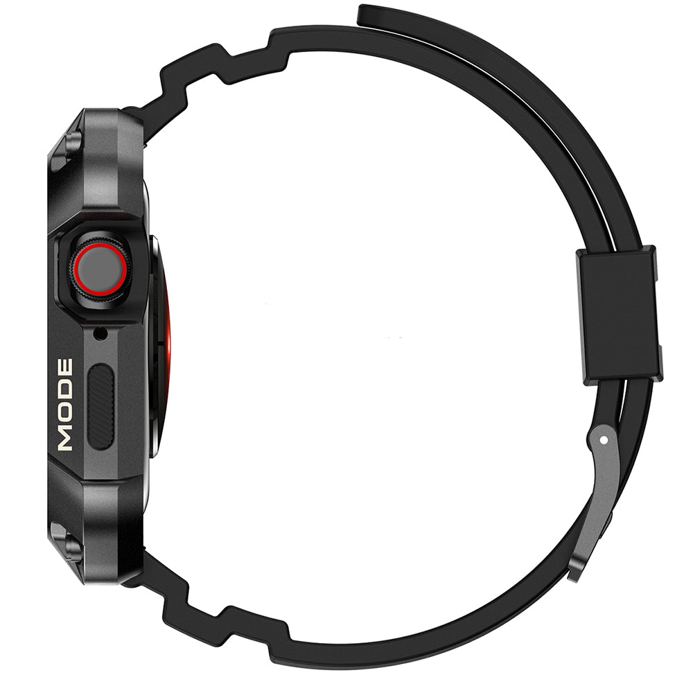 Kaiš Lito RuggedArmor za Apple Watch 44mm seriju, sivi