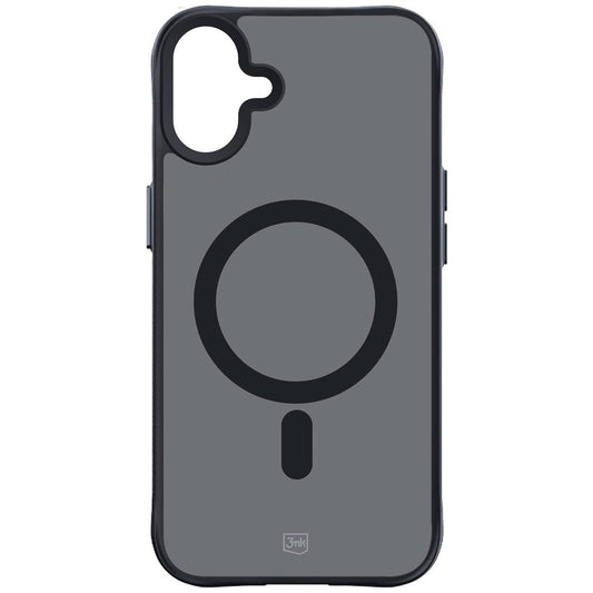 Futrola MagSafe za Apple iPhone 16 Plus, 3MK, Smoke MagCase, Crna