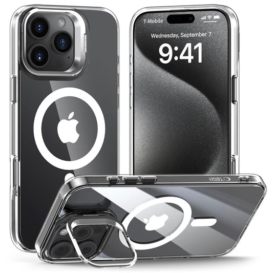 Futrola MagSafe za Apple iPhone 16 Pro Max, Tech-Protect, Magstand, Transparentna