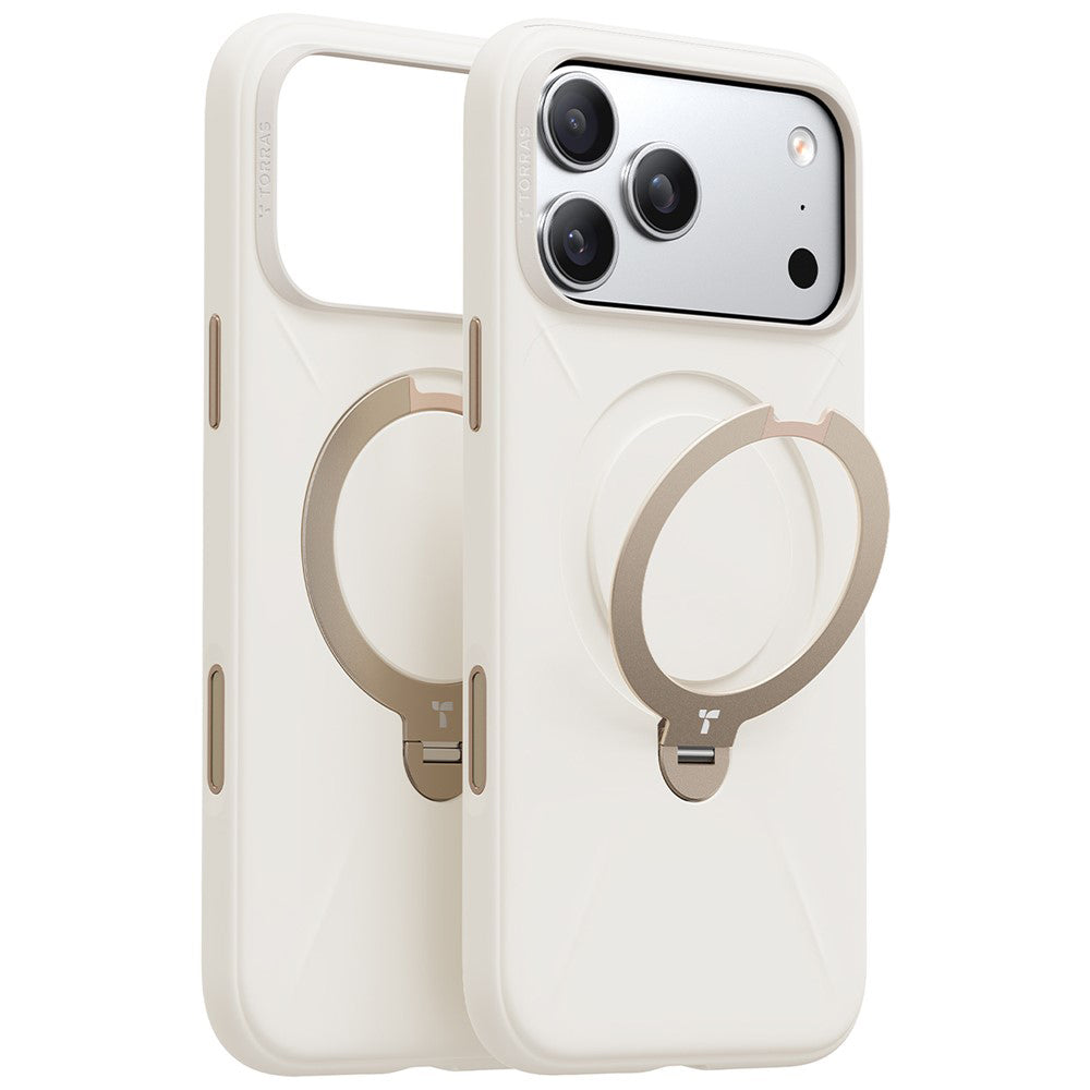 Futrola MagSafe za Apple iPhone 17 Pro, Torras, QPRO Silicone, Bela