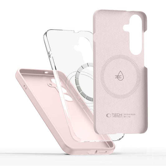 Futrola MagSafe za Apple iPhone 16e, Tech-Protect, Liquid Silicone, Roze