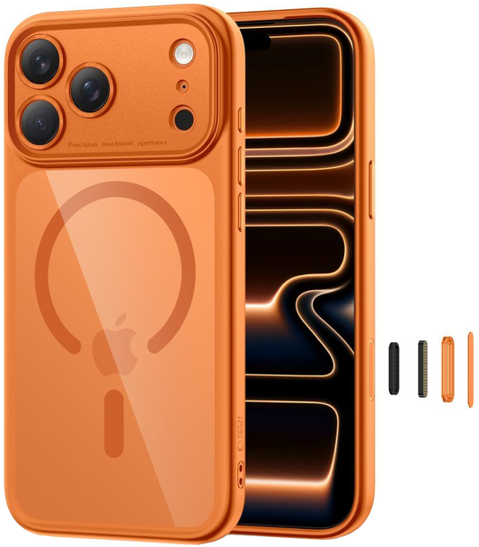 Futrola MagSafe za Apple iPhone 17 Pro, Tech-Protect, MagPeak, Narandžasta