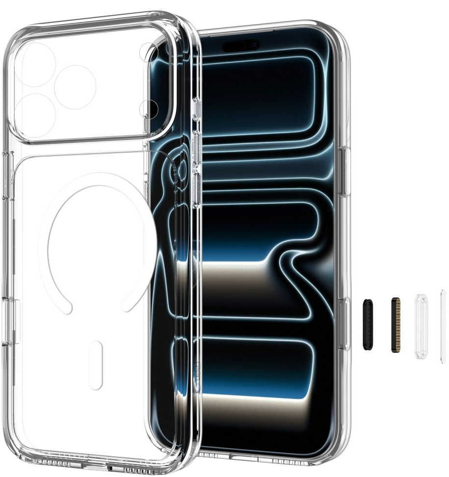 MagSafe futrola za Apple iPhone 18 Pro / 17 Pro, Tech-Protect, Flexair Hybrid CC, Providna