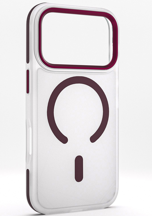 MagSafe futrola za Apple iPhone 18 Pro Max / 17 Pro Max, Etteri, Icy Mag, Bordo