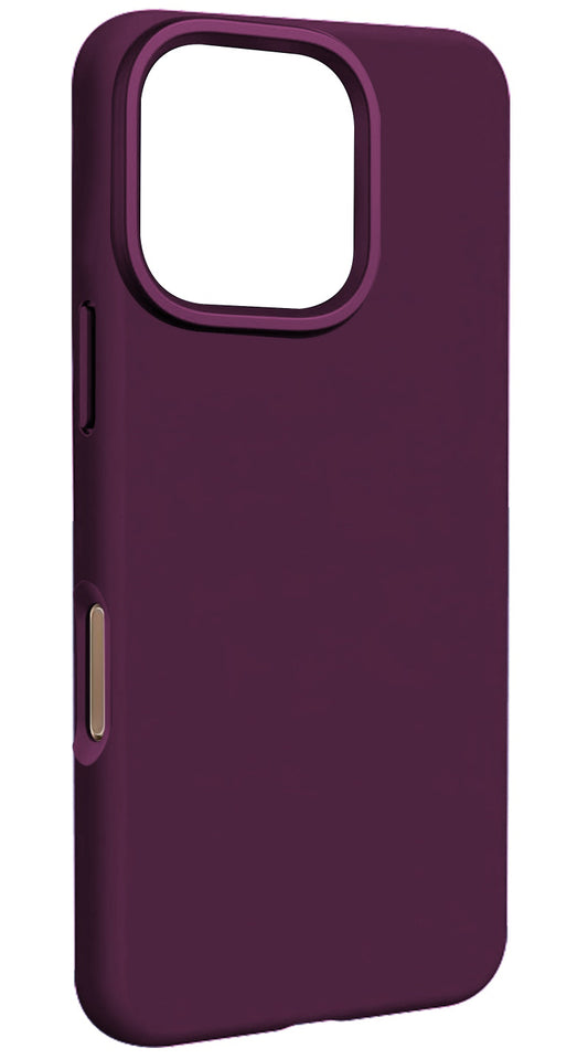 MagSafe futrola za Apple iPhone 16 Pro, Etteri, Silicone Mag, Bordo