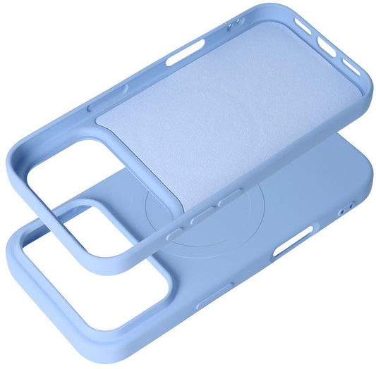 MagSafe maska za Apple iPhone 18 Pro Max / 17 Pro Max, OEM, Silicone Mag (Big Hole), plava