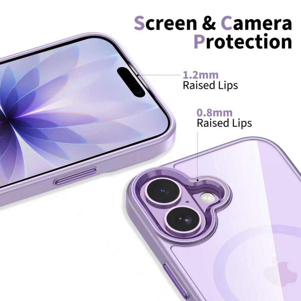Futrola MagSafe za Apple iPhone 17, Tech-Protect, Magmat, Ljubičasta