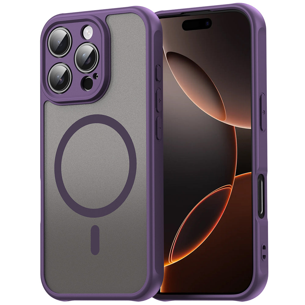 MagSafe futrola za Apple iPhone 11, Techsuit, HaloFrost II, Ljubičasta