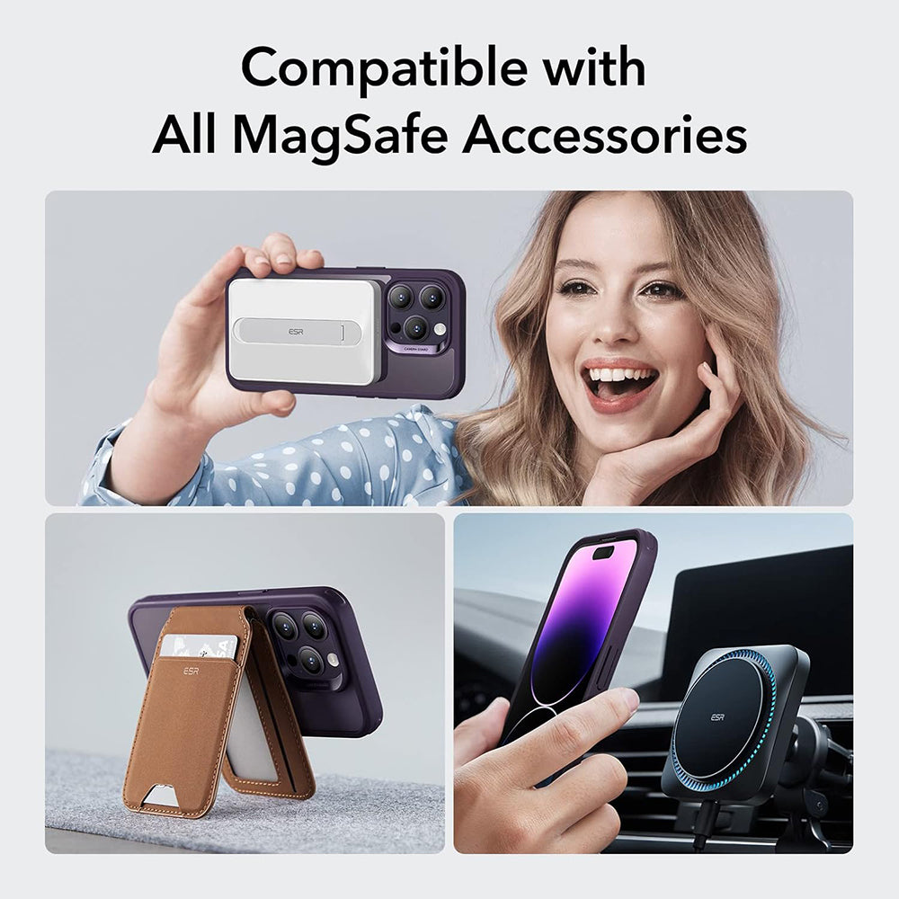 MagSafe futrola za Apple iPhone 14 Pro, ESR, Classic Hybrid, Providna Ljubičasta