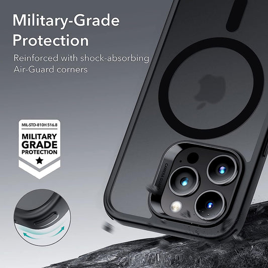 MagSafe futrola za Apple iPhone 14 Pro, ESR, Classic Hybrid, Crna Satenska