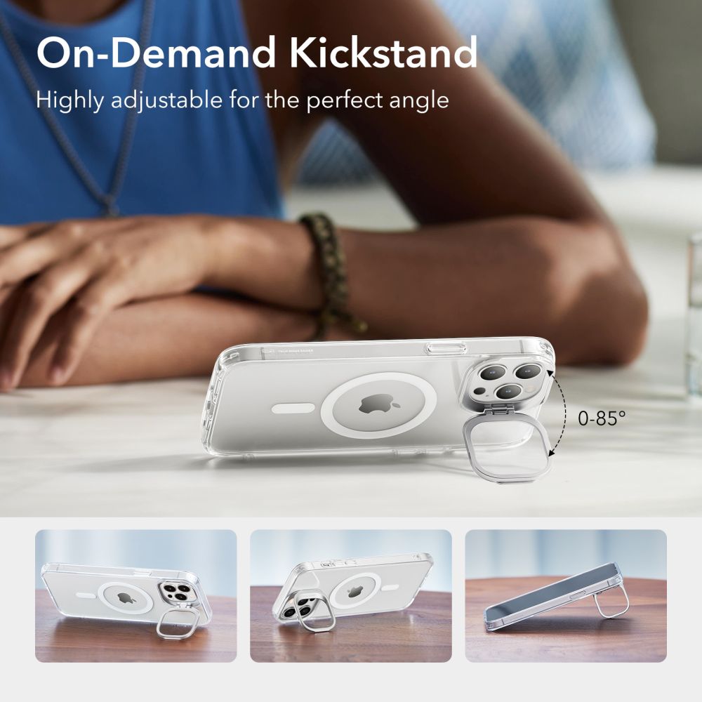 Futrola MagSafe za Apple iPhone 14 Pro, ESR, Classic Kickstand, Providna