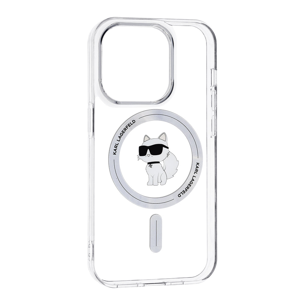 Futrola MagSafe za Apple iPhone 14 Pro, Karl Lagerfeld, IML Choupette, Providna