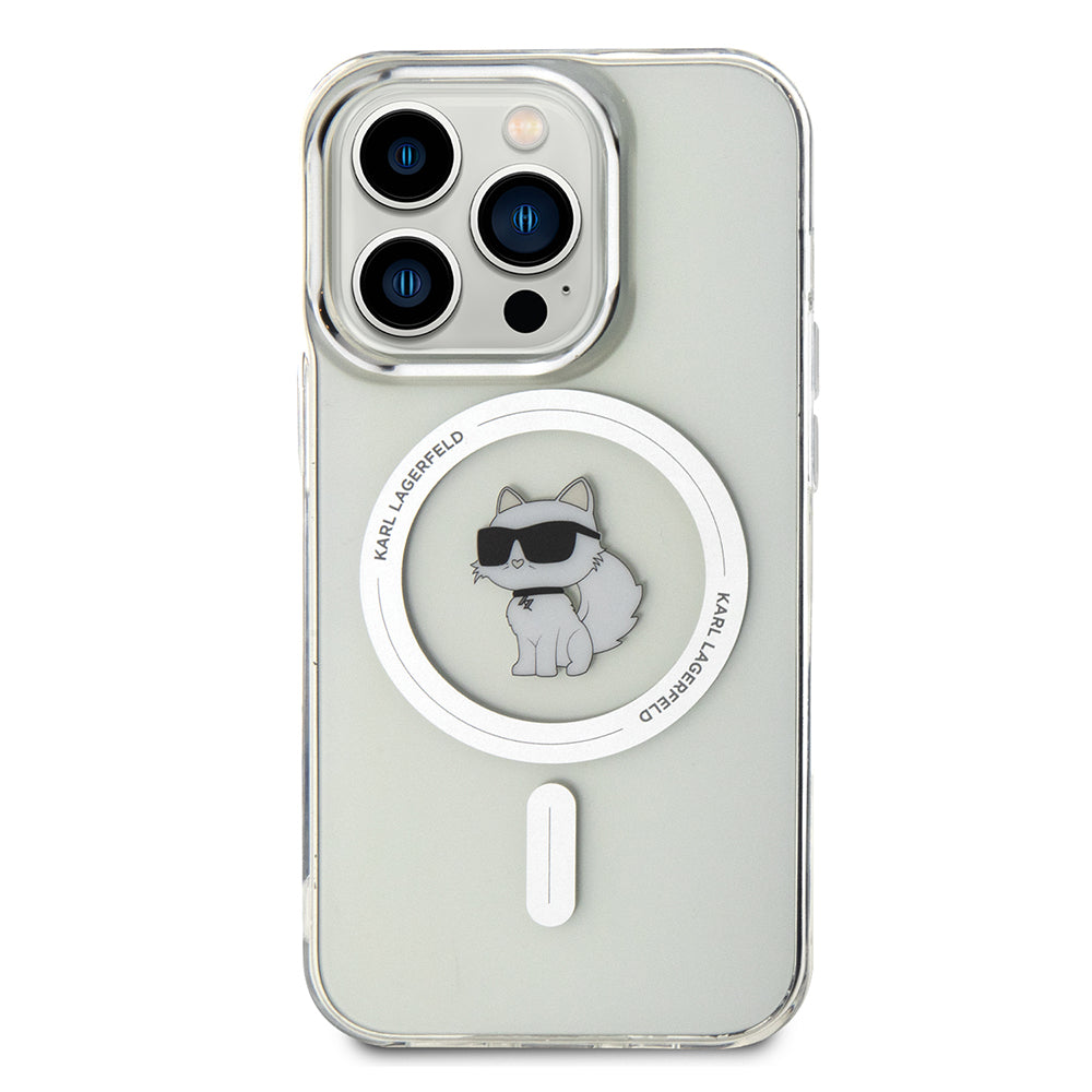 Futrola MagSafe za Apple iPhone 14 Pro, Karl Lagerfeld, IML Choupette, Providna