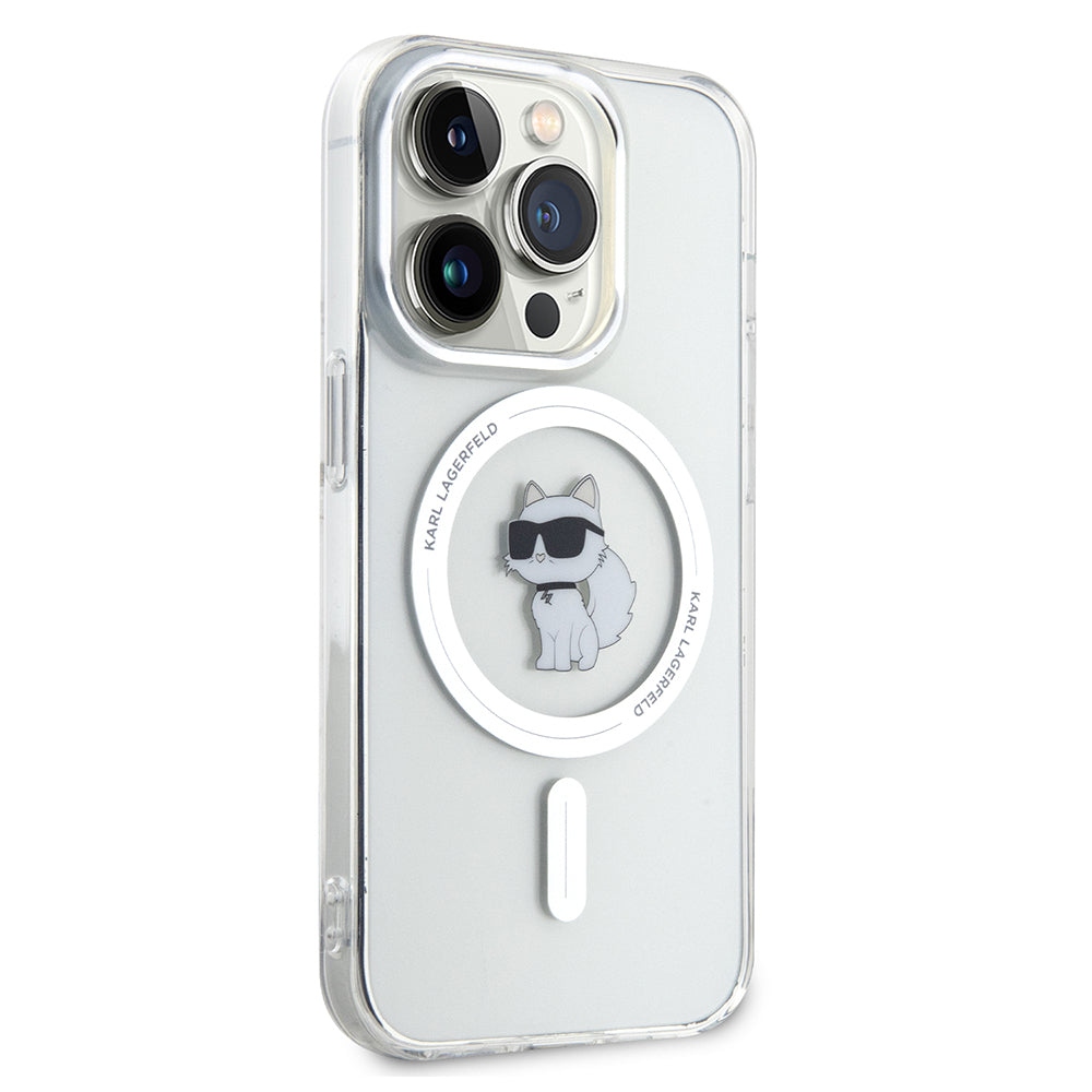 Futrola MagSafe za Apple iPhone 14 Pro, Karl Lagerfeld, IML Choupette, Providna