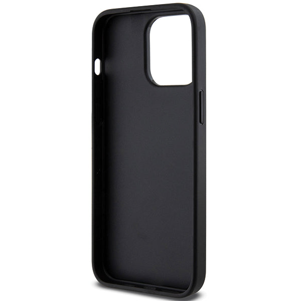 Futrola MagSafe za Apple iPhone 14 Pro Max, Karl Lagerfeld, Saffiano Gripstand Choupette, Crna