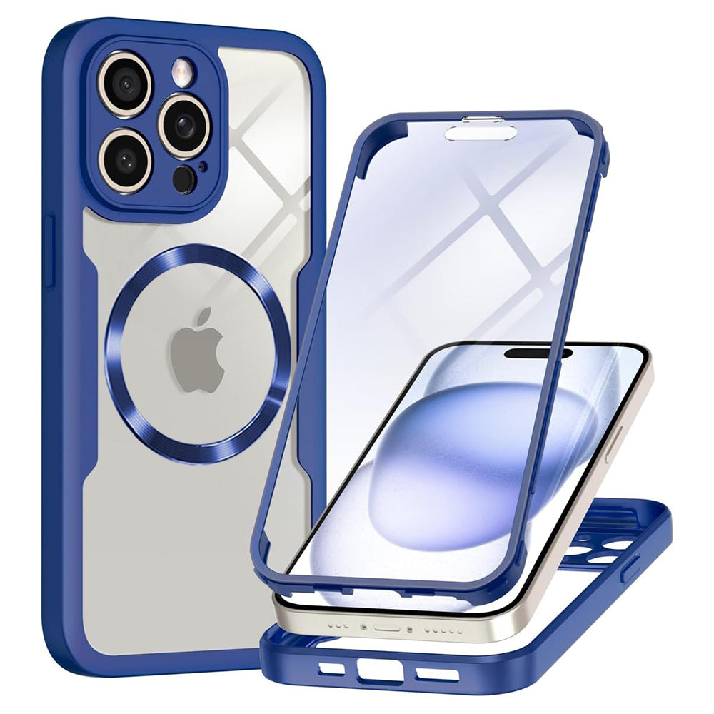 MagSafe futrola za Apple iPhone 14 Pro, Techsuit, ColorVerse 360, Plava