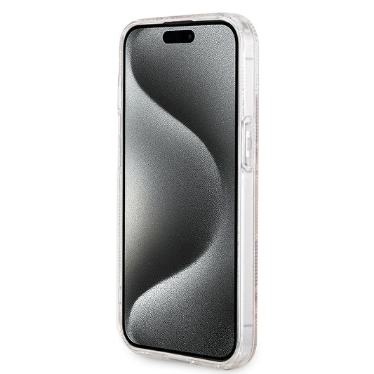 Futrola MagSafe za Apple iPhone 15, Guess, IML Gcube, Braon