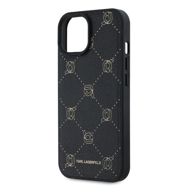 Futrola MagSafe za Apple iPhone 15, Karl Lagerfeld, Karl's Head, Crna
