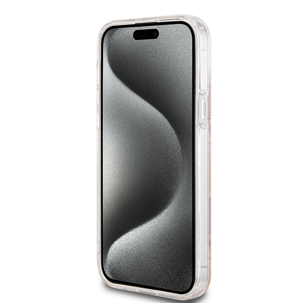 Futrola MagSafe za Apple iPhone 15 Plus, Guess, IML Gcube, Braon