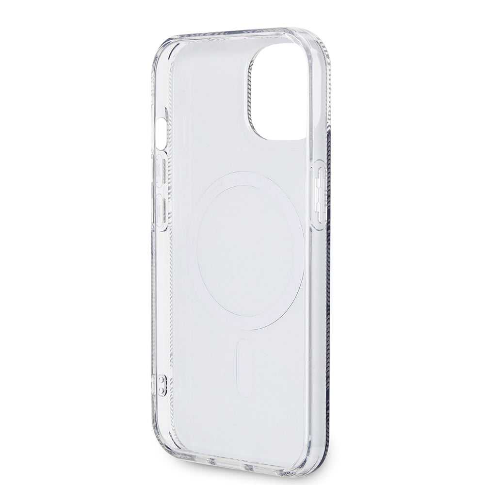 Futrola MagSafe za Apple iPhone 15 Plus, Guess, IML Gcube, Crna