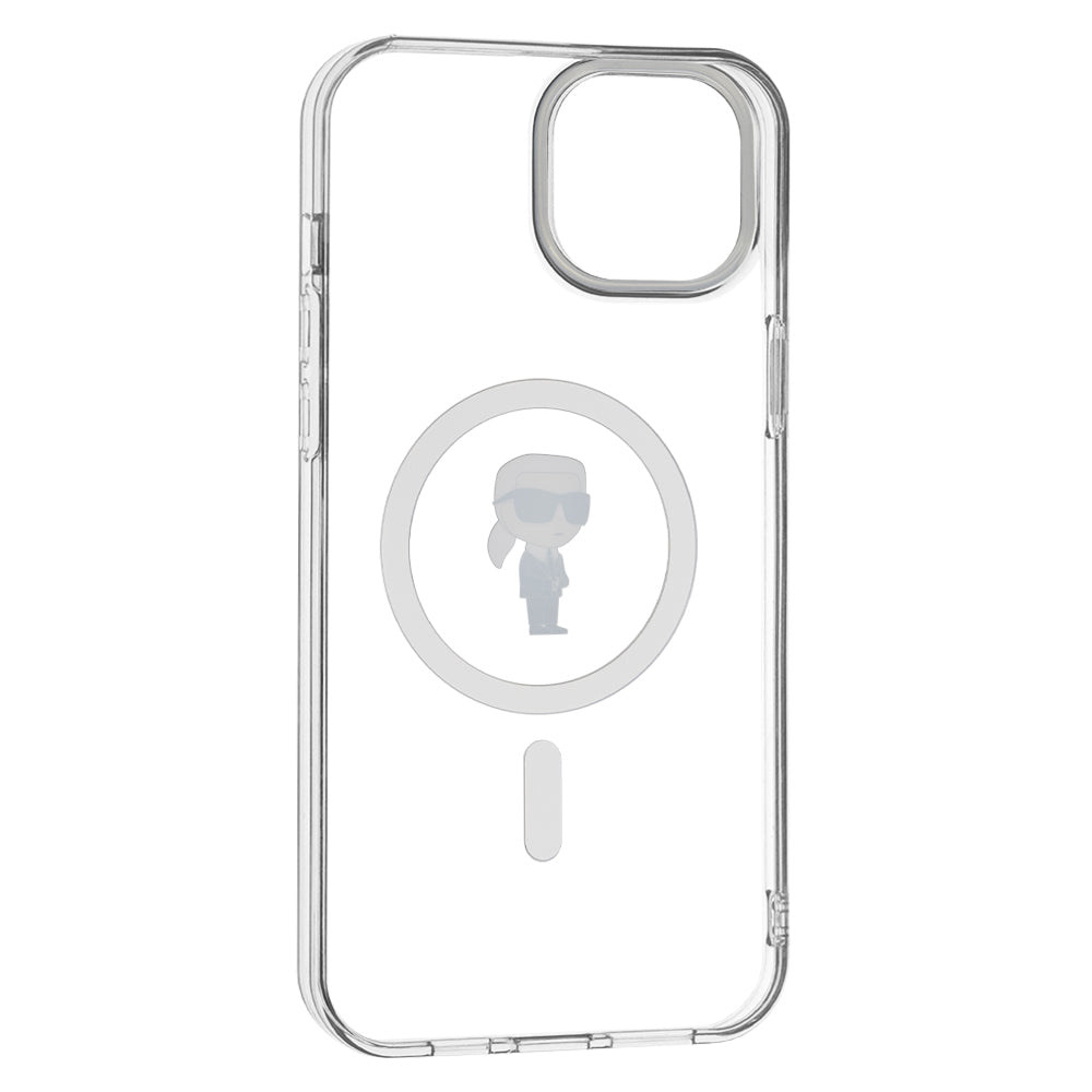 Futrola MagSafe za Apple iPhone 15 Plus, Karl Lagerfeld, IML Ikonik Karl, Providna