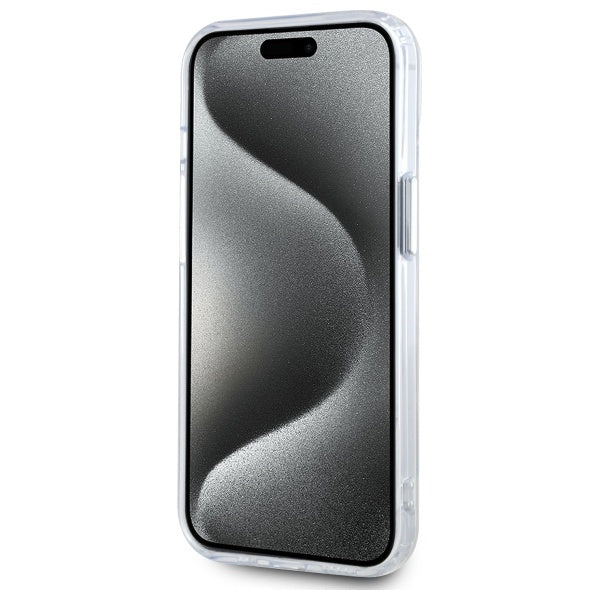 Futrola MagSafe za Apple iPhone 15 Plus, Karl Lagerfeld, IML Metal Choupette's Head, Bela