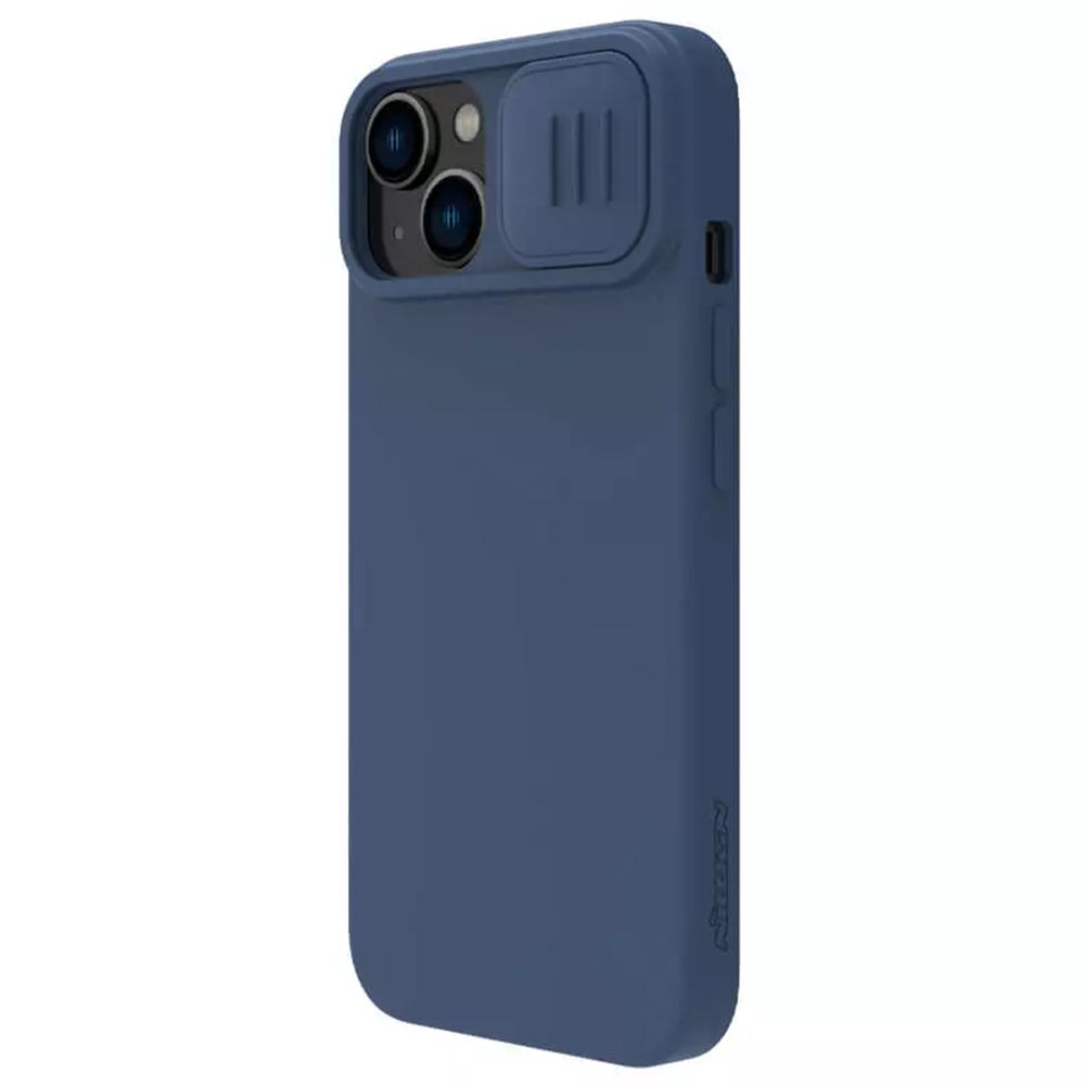 MagSafe futrola za Apple iPhone 15 Plus, Nillkin, CamShield Silky, Plava