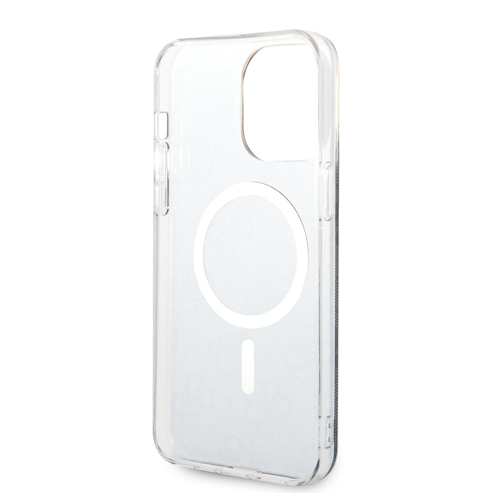 Futrola MagSafe za Apple iPhone 15 Pro, Guess, 4G IML, Crna GUHMP15LH4STK