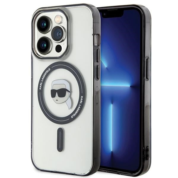 Futrola MagSafe za Apple iPhone 15 Pro Max, Karl Lagerfeld, IML Karl's Head, Providna