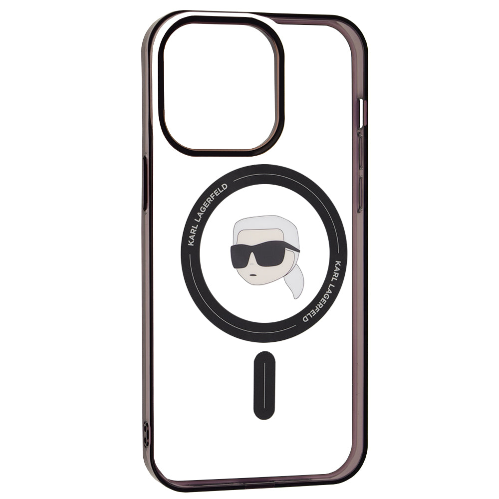 Futrola MagSafe za Apple iPhone 15 Pro Max, Karl Lagerfeld, IML Karl's Head, Providna
