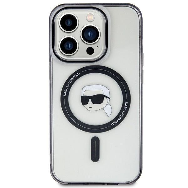 Futrola MagSafe za Apple iPhone 15 Pro Max, Karl Lagerfeld, IML Karl's Head, Providna