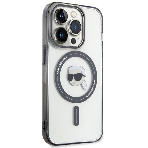 Futrola MagSafe za Apple iPhone 15 Pro Max, Karl Lagerfeld, IML Karl's Head, Providna