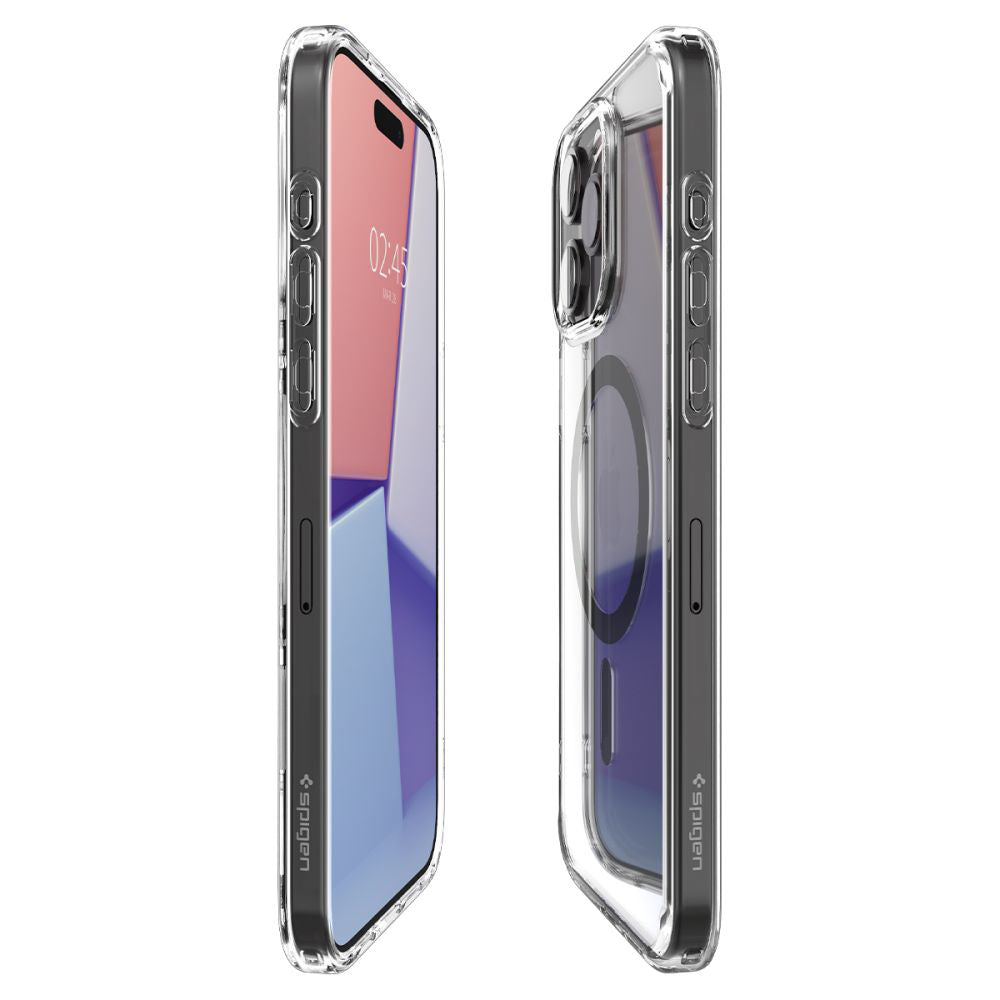Futrola MagSafe za Apple iPhone 15 Pro Max, Spigen, Ultra Hybrid, Crna ACS06577