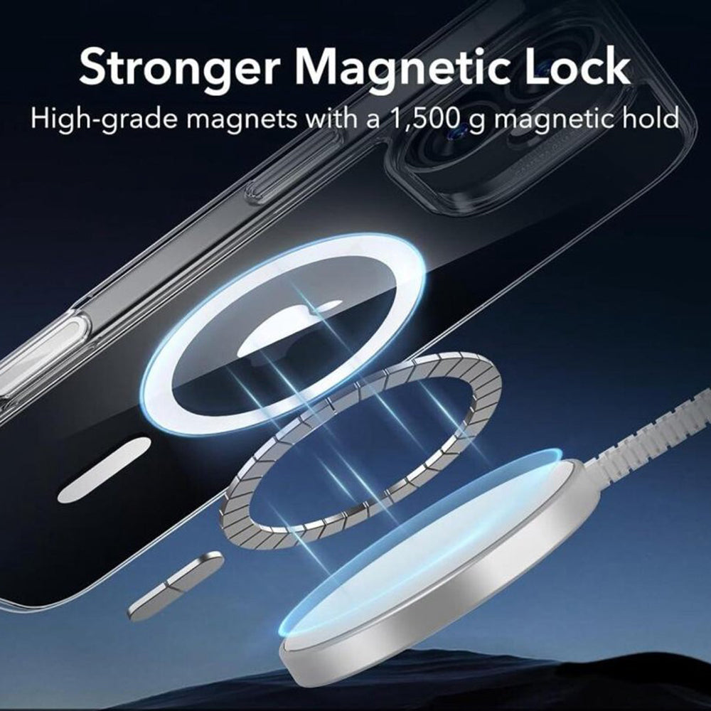 Futrola MagSafe za Apple iPhone 16, ESR, Classic Hybrid Slide, Transparentna