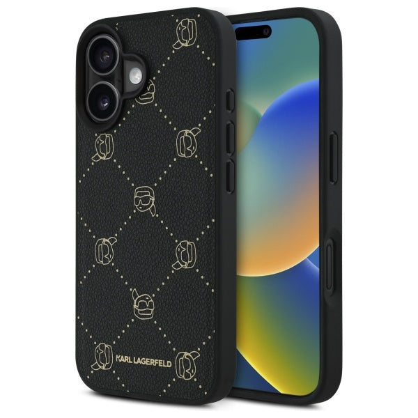 Futrola MagSafe za Apple iPhone 16, Karl Lagerfeld, Karl's Head, Crna