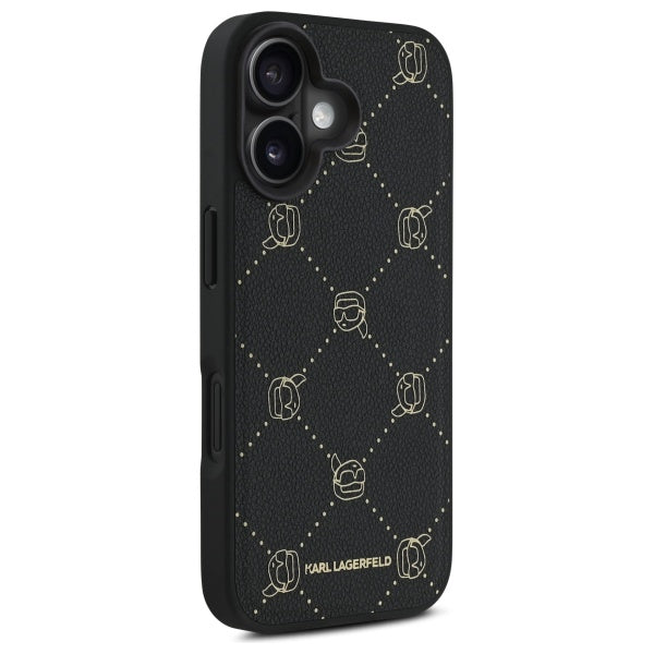 Futrola MagSafe za Apple iPhone 16, Karl Lagerfeld, Karl's Head, Crna