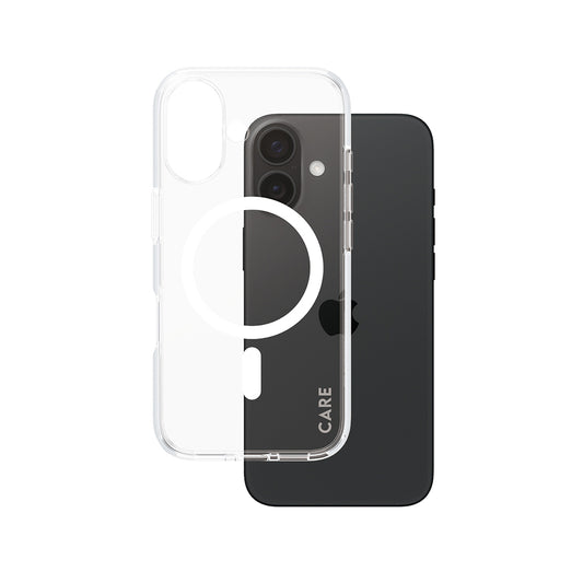 Futrola MagSafe za Apple iPhone 16, PanzerGlass, Care Urban Combat, Bela Transparentna