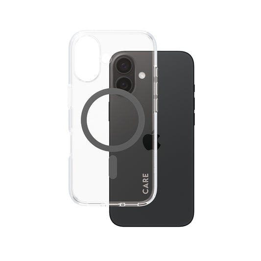 Futrola MagSafe za Apple iPhone 16, PanzerGlass, Care Urban Combat, Crna Transparentna