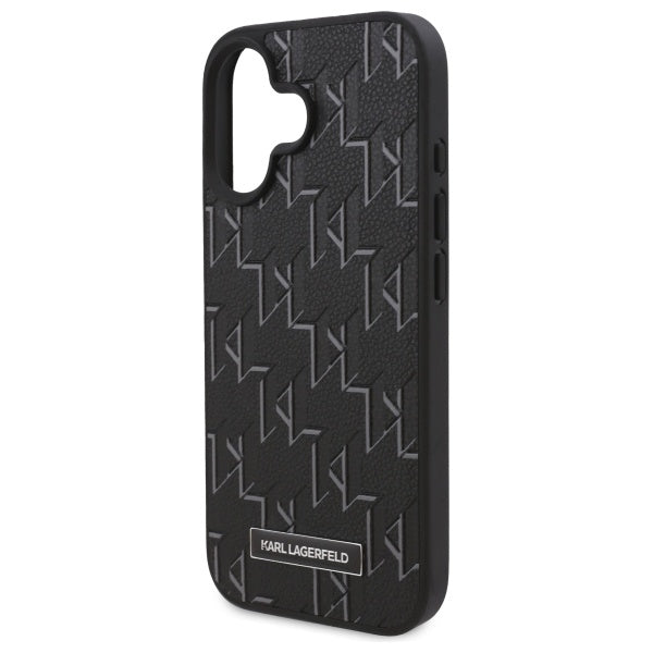Futrola MagSafe za Apple iPhone 16 Plus, Karl Lagerfeld, Hot Stamp, Crna