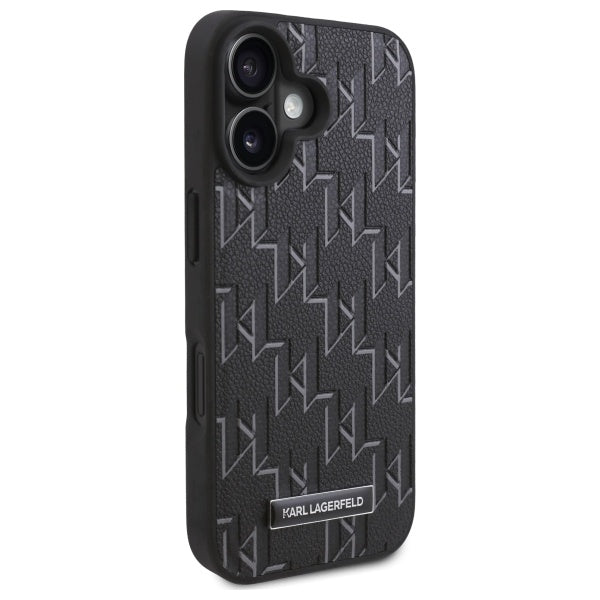 Futrola MagSafe za Apple iPhone 16 Plus, Karl Lagerfeld, Hot Stamp, Crna