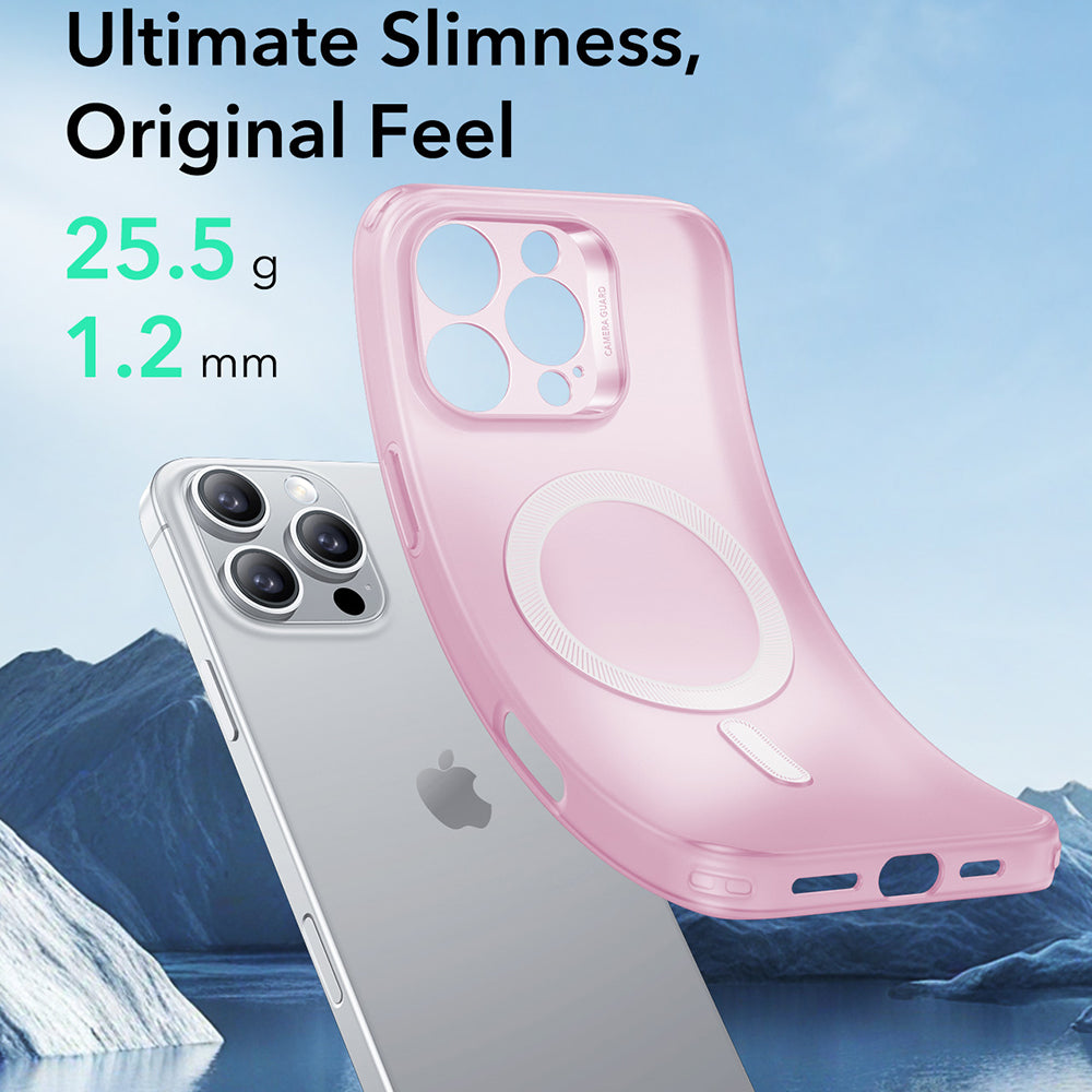 Futrola MagSafe za Apple iPhone 16 Pro, ESR, Zero, Roze Saten
