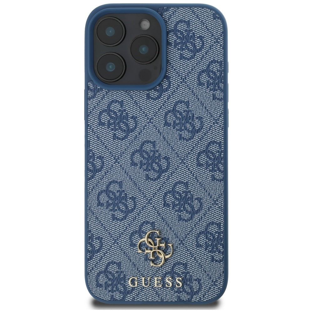 Futrola MagSafe za Apple iPhone 16 Pro, Guess, 4G Small and Classic Logo, Plava