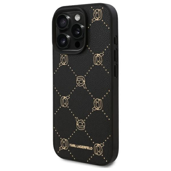 Futrola MagSafe za Apple iPhone 16 Pro, Karl Lagerfeld, Karl's Head, Crna