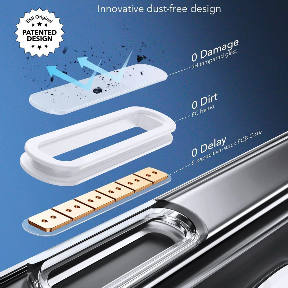 Husa MagSafe za Apple iPhone 16 Pro Max, ESR, Classic Hybrid Slide, Crna Satinirana